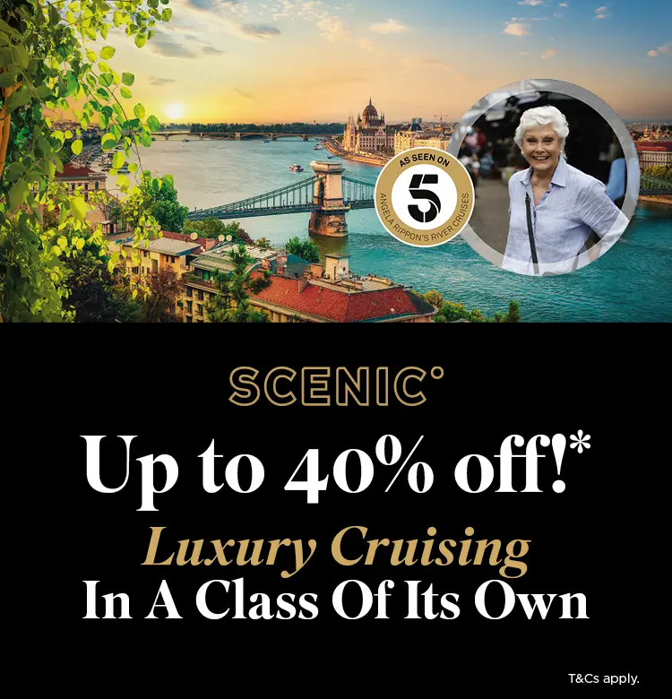 Scenic Up to 40% off Luxury Cruises